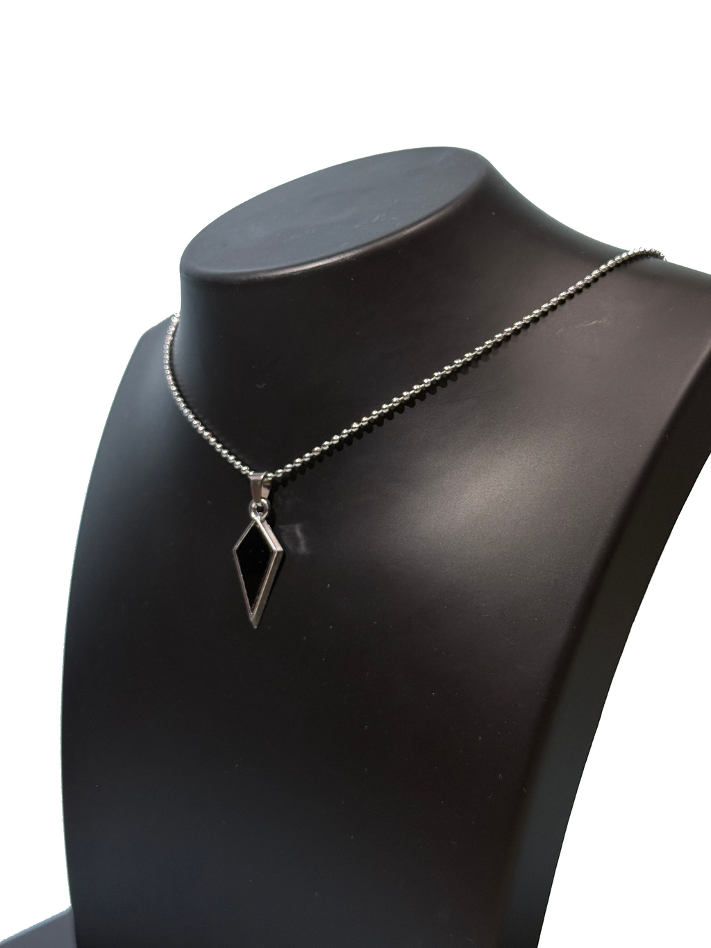 Black Rhombic Necklace