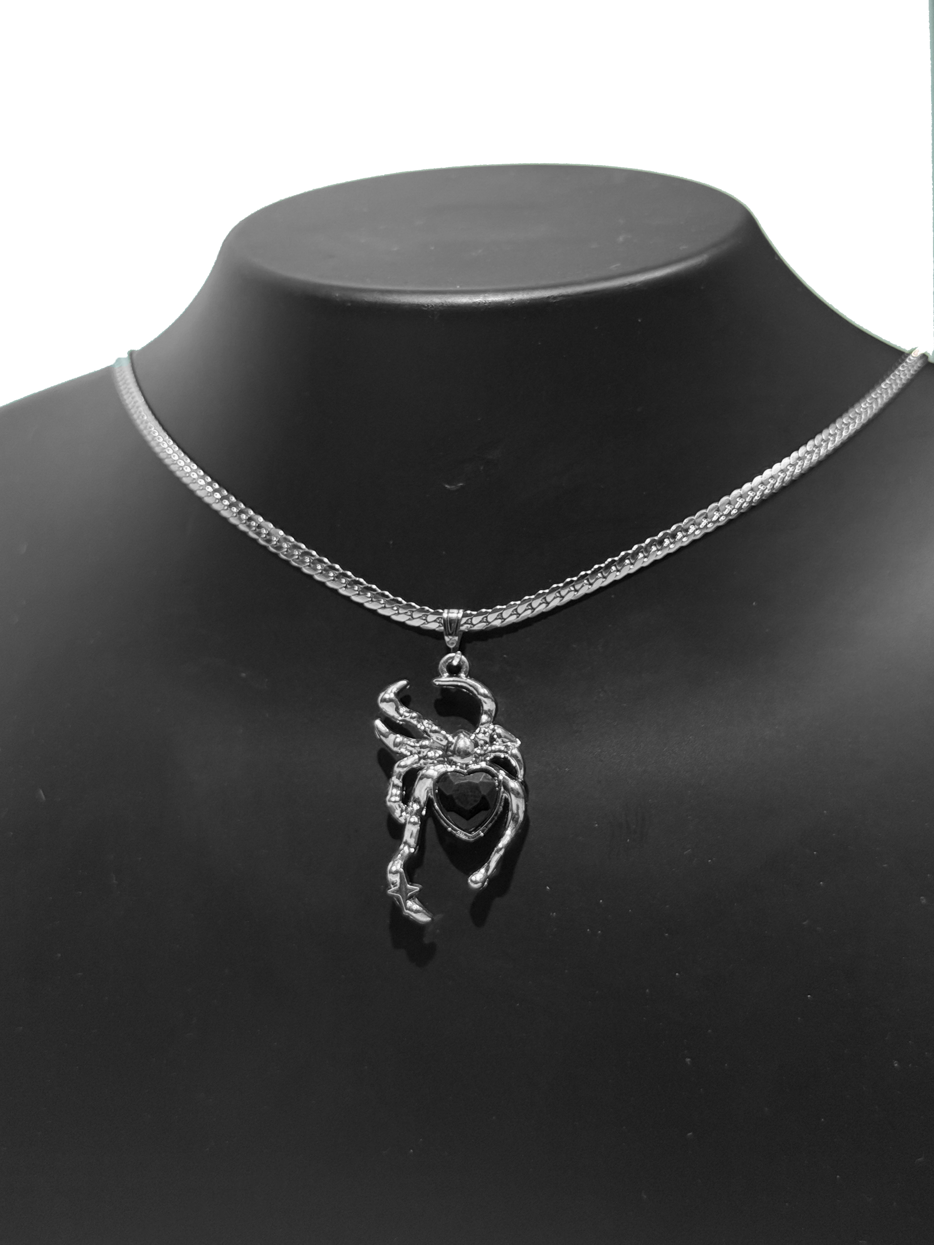 Noir Spider Necklace