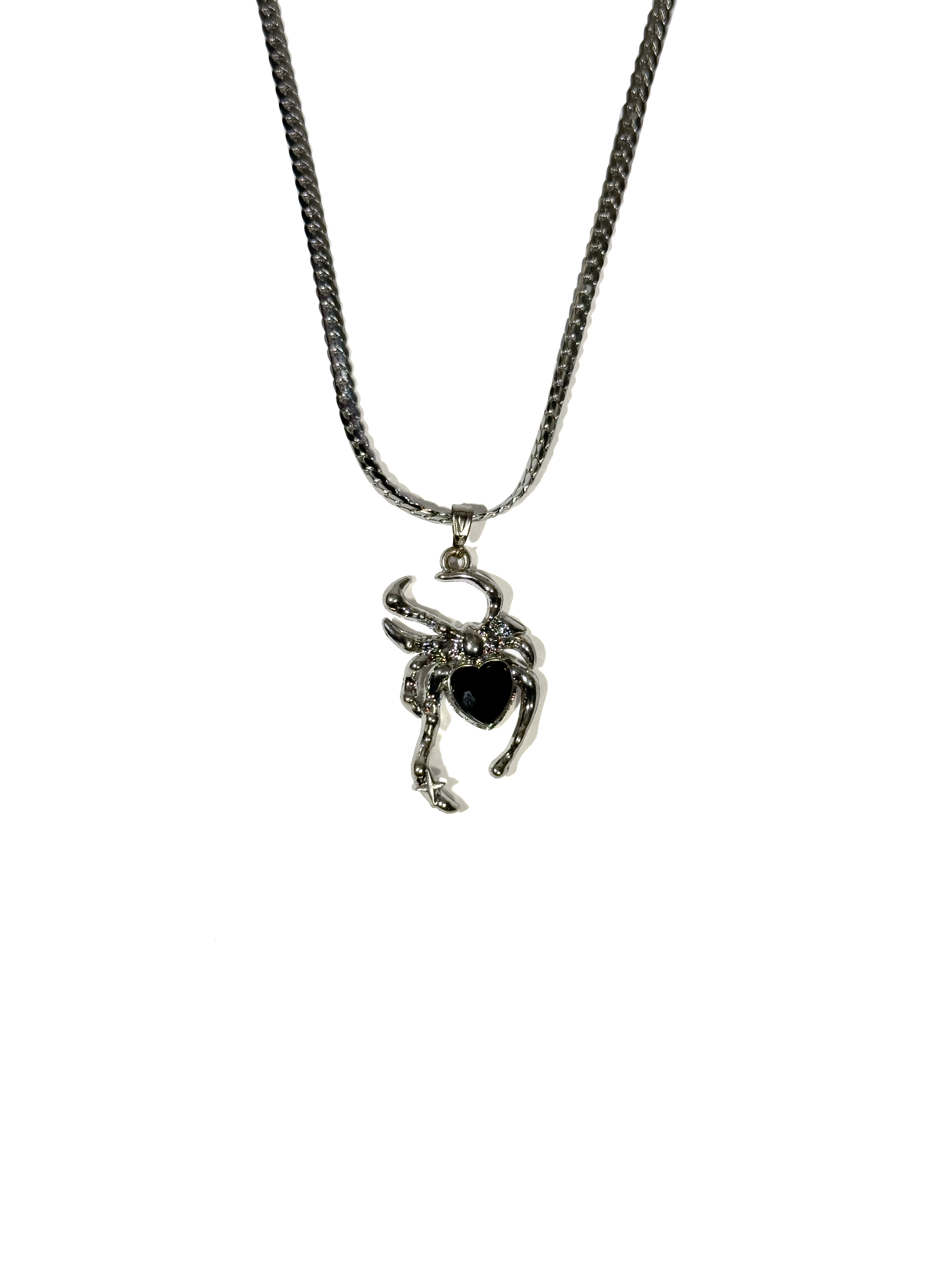 Noir Spider Necklace