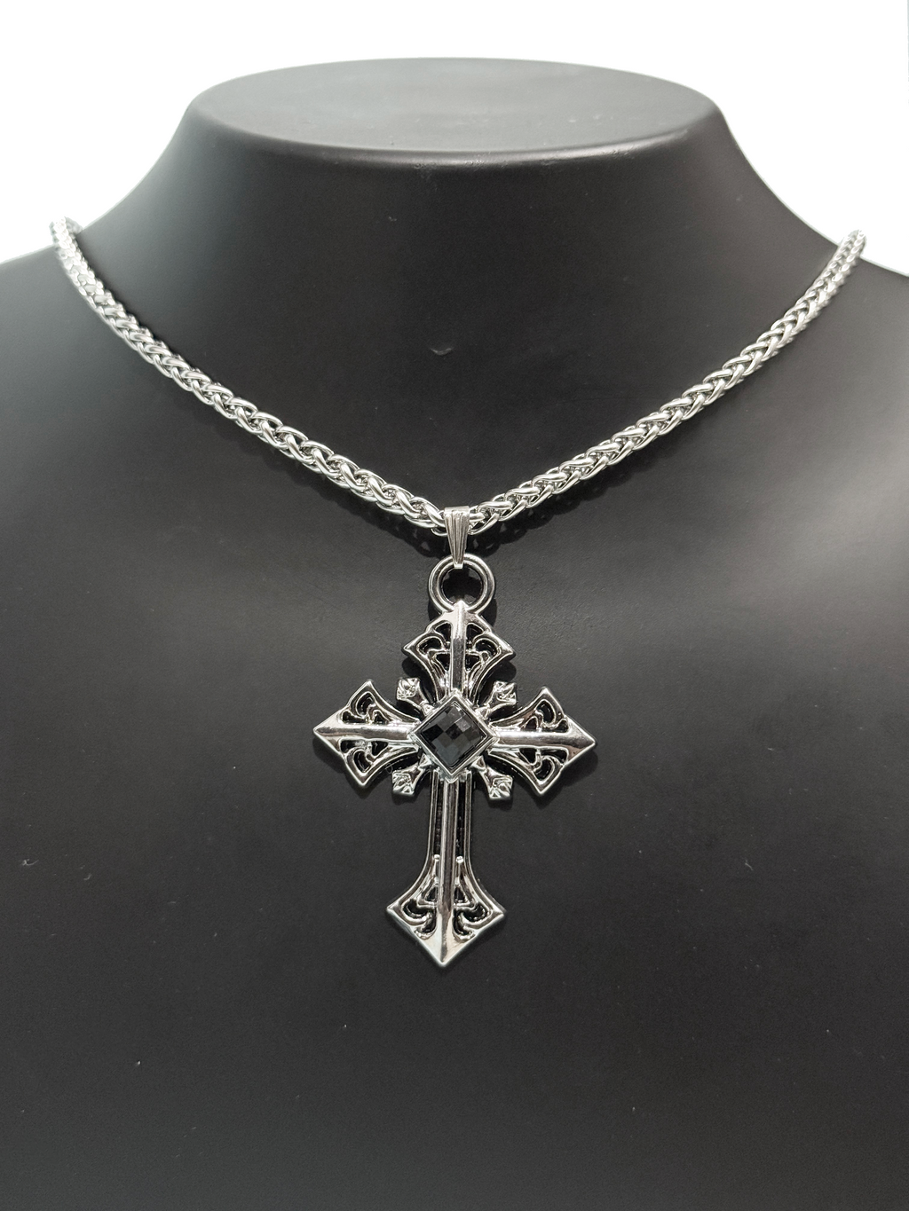 Vesper Cross Necklace