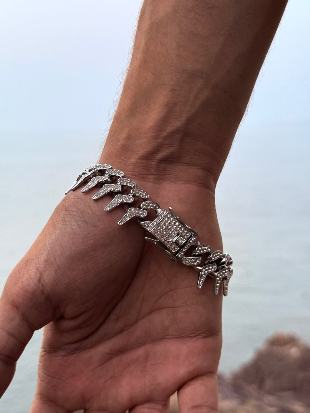 Centipede Cuban Bracelet