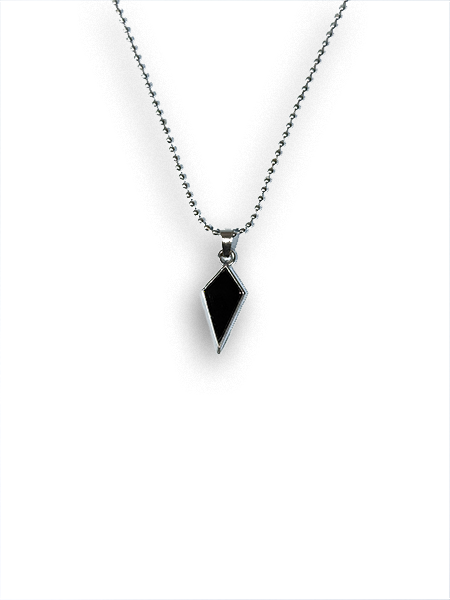 Black Rhombic Necklace
